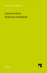 Kritik der Urteilskraft - Immanuel Kant