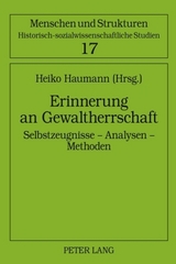 Erinnerung an Gewaltherrschaft - 