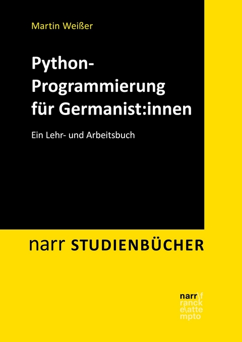 Python-Programmierung für Germanist:innen - Martin Weißer