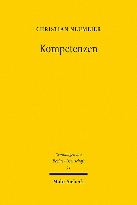 Kompetenzen -  Christian Neumeier