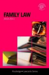 Family Lawcards 2010-2011 - Routledge