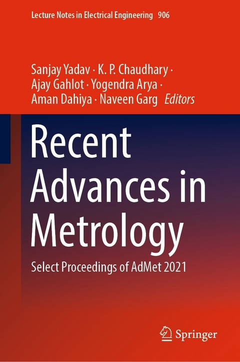 Recent Advances in Metrology - 