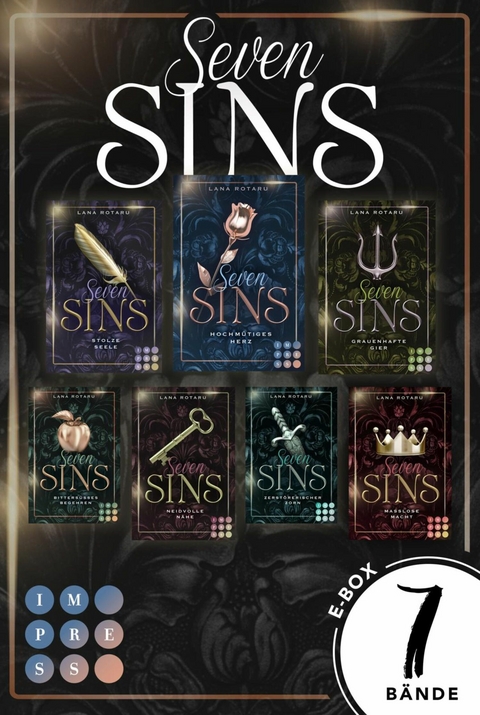 Seven Sins: Sammelband der knisternden Urban-Fantasy-Serie -  Lana Rotaru