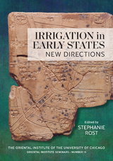 Irrigation in Early States - 