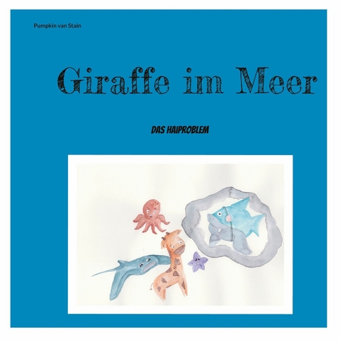 Giraffe im Meer 2 -  Pumpkin van Stain