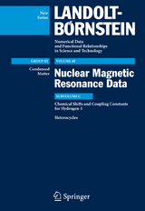 Chemical Shifts and Coupling Constants for Hydrogen-1 - Mukesh Jain