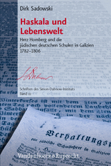 Haskala und Lebenswelt - Dirk Sadowski