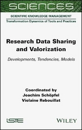 Research Data Sharing and Valorization - 