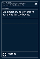 Die Speicherung von Strom aus Sicht des Zivilrechts - Lukas Patt