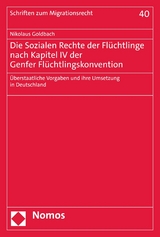 Die Sozialen Rechte der Flüchtlinge nach Kapitel IV der Genfer Flüchtlingskonvention - Nikolaus Goldbach