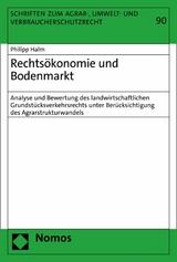 Rechtsökonomie und Bodenmarkt - Philipp Halm