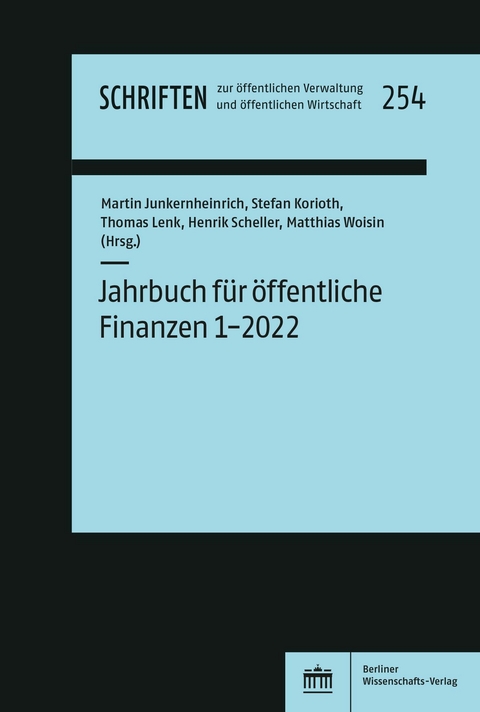 Jahrbuch für öffentliche Finanzen 1-2022 - 