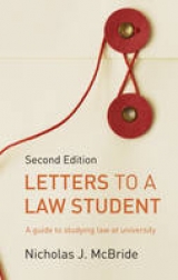 Letters to a Law Student - McBride, Nicholas J