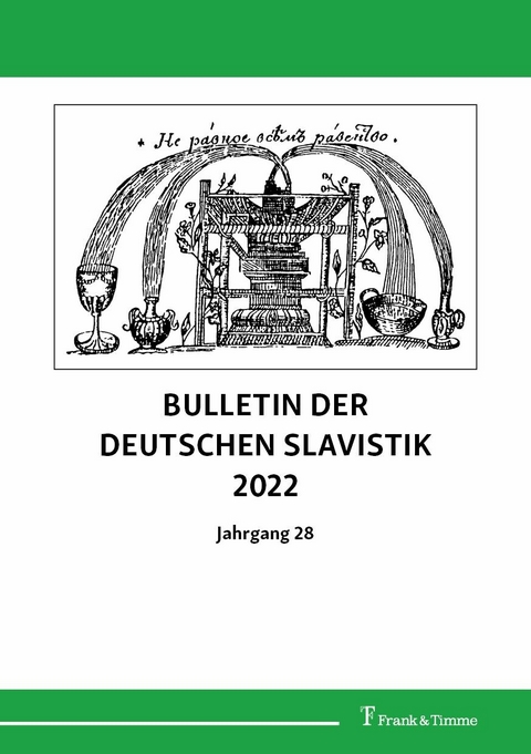 Bulletin der Deutschen Slavistik 2022 - 