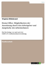 Home-Office. Möglichkeiten der Anordnung durch den Arbeitgeber und Ansprüche des Arbeitnehmers - Virginia Hildebrand