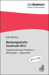 Meinungsstreite Strafrecht BT/2 - Christian Fahl, Klaus Winkler