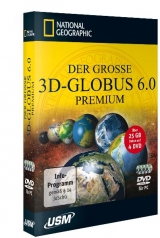 National Geographic: Der große 3D-Globus 6.0 Premium (4 DVD-ROM) - 