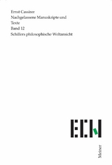 Schillers philosophische Weltansicht - Ernst Cassirer