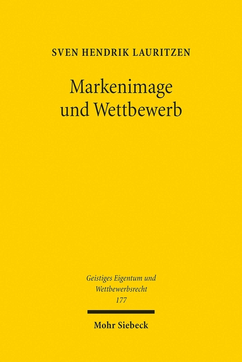 Markenimage und Wettbewerb -  Sven Hendrik Lauritzen