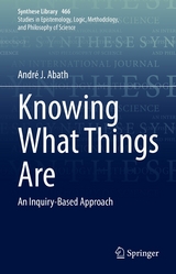 Knowing What Things Are - André J. Abath