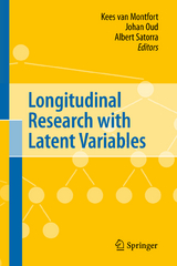 Longitudinal Research with Latent Variables - 