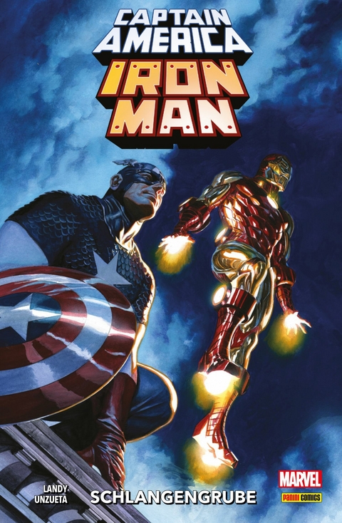 CAPTAIN AMERICA/IRON MAN - Schlangengrube -  Derek Landy