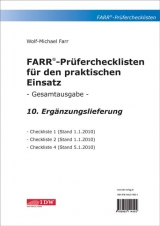 FARR Prüferchecklisten für den praktischen Einsatz - Gesamtausgabe - Farr, Wolf-Michael