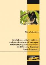 Habitat use, activity patterns and parasite status of blue-eyed black lemurs (Eulemur flavifrons) in differently degraded forest fragments - Nora Schwitzer