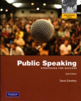 Public Speaking - Zarefsky, David