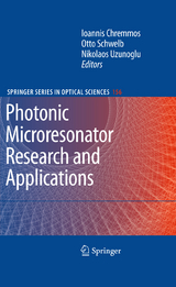 Photonic Microresonator Research and Applications - 