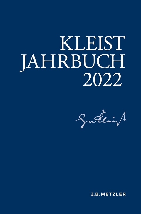 Kleist-Jahrbuch 2022 - 