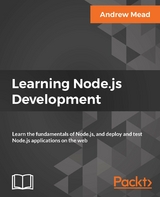 Learning Node.js Development - Andrew Mead