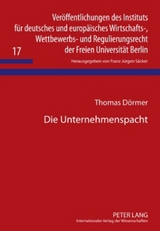 Die Unternehmenspacht - Thomas Dörmer