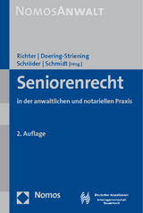 Seniorenrecht - Richter, Ronald; Doering-Striening, Gudrun; Schröder, Anne; Schmidt, Bettina