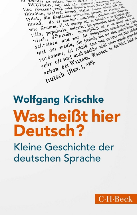 Was heißt hier Deutsch? - Wolfgang Krischke