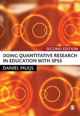 Doing Quantitative Research in Education with SPSS - Muijs, Daniel