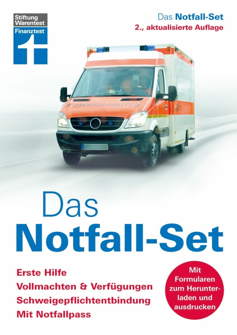 Das Notfall-Set - Ratgeber von Stiftung Warentest - Im Ernstfall gut vorbereitet - Marcus von Jordan, Dr. med. Jessica Braun