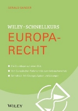 Wiley-Schnellkurs Europarecht - Gerald Sander