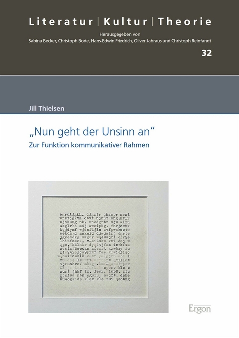 "Nun geht der Unsinn an" - Jill Thielsen