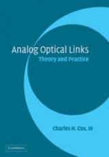 Analog Optical Links - Cox, III, Charles H.