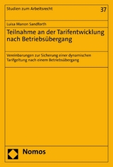 Teilnahme an der Tarifentwicklung nach Betriebsübergang - Luisa Manon Sandforth