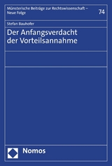 Der Anfangsverdacht der Vorteilsannahme - Stefan Bauhofer