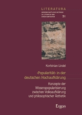 ›Popularität‹ in der deutschen Hochaufklärung - Korbinian Lindel