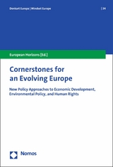 Cornerstones for an Evolving Europe - 