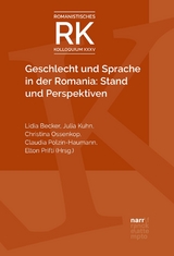 Geschlecht und Sprache in der Romania: Stand und Perspektiven - 