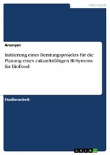 Initiierung eines Beratungsprojekts für die Planung eines zukunftsfähigen BI-Systems für BioFood