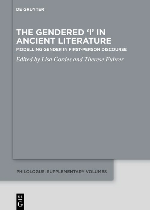 The Gendered ‘I’ in Ancient Literature - 