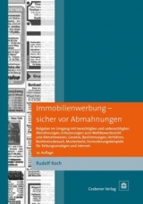 Immobilienwerbung – sicher vor Abmahnungen - Rudolf Koch