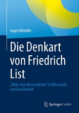 Die Denkart von Friedrich List - Eugen Wendler