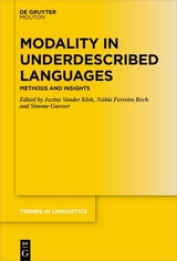 Modality in Underdescribed Languages - 